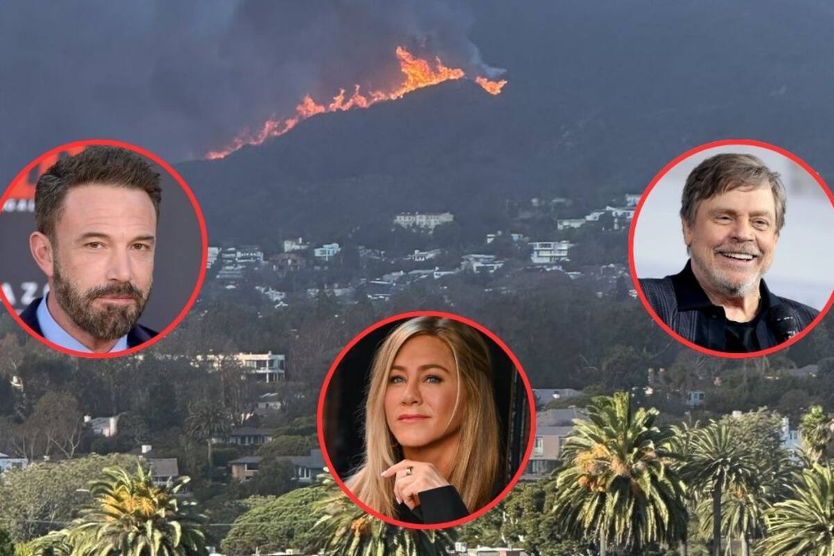 Celebridades en riesgo de perder su hogar por incendios en Los Ángeles
