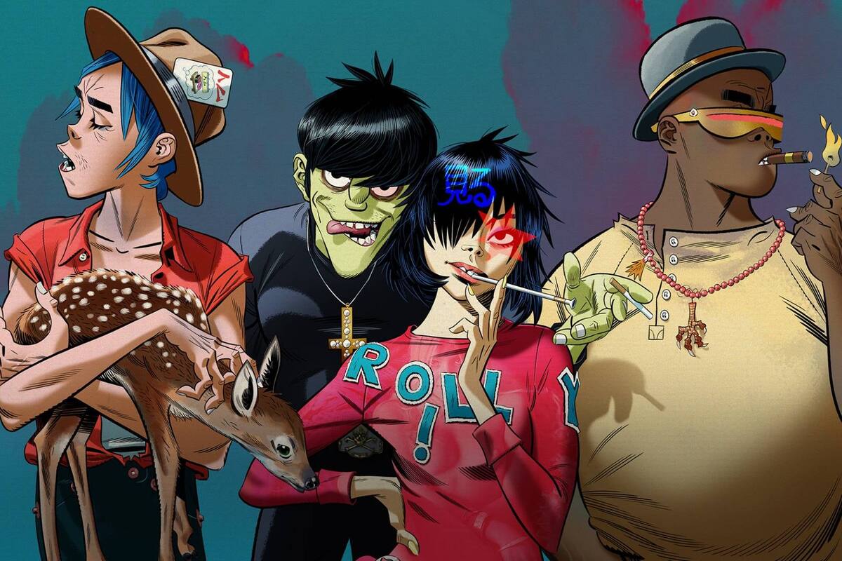 Gorillaz se presentará por primera vez en Monterrey