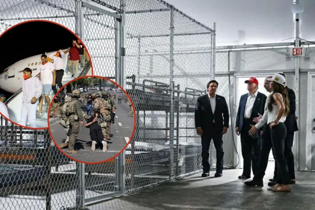 EEUU planea convertir más de 20 bodegas en centros de detención para migrantes, con megacárceles de hasta 9,500 personas