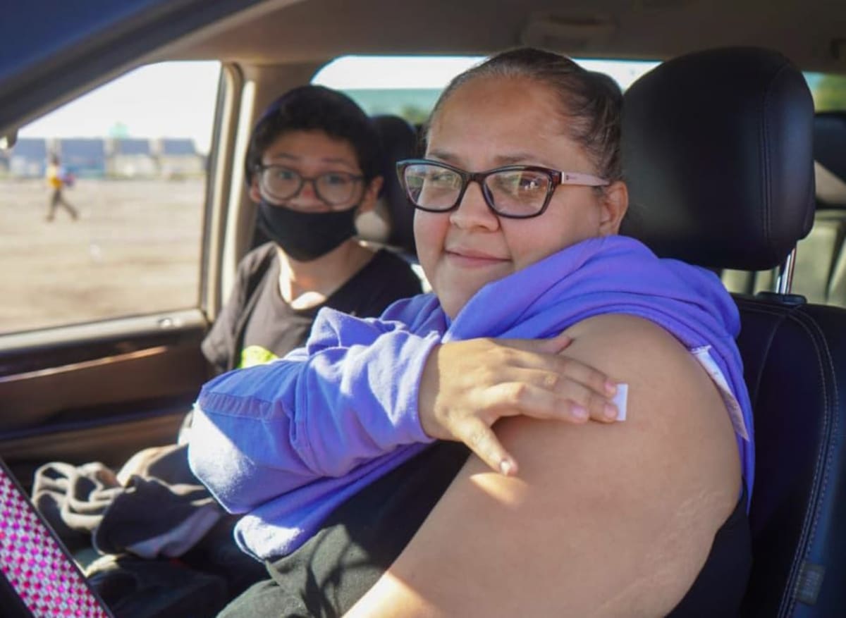 La gobernadora Marina del Pilar llamó a las familias de Tijuana a acudir este 13 y 14 de diciembre para mantener seguro al Estado y evitar la dispersión comunitaria. Foto: Cortesia