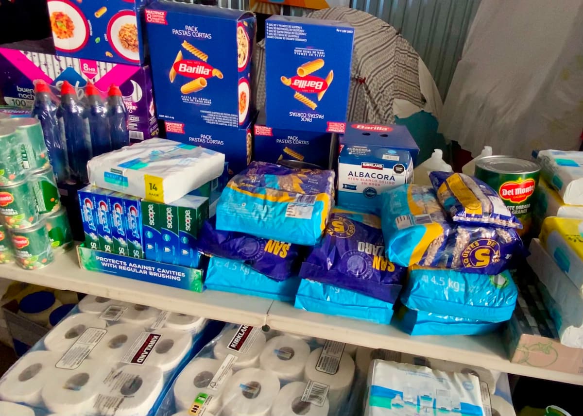 El albergue Movimiento Juventud 2000 recibió artículos de primera necesidad para reforzar la atención a migrantes ante un posible incremento de venezolanos.
Fotos: Border Zoom.