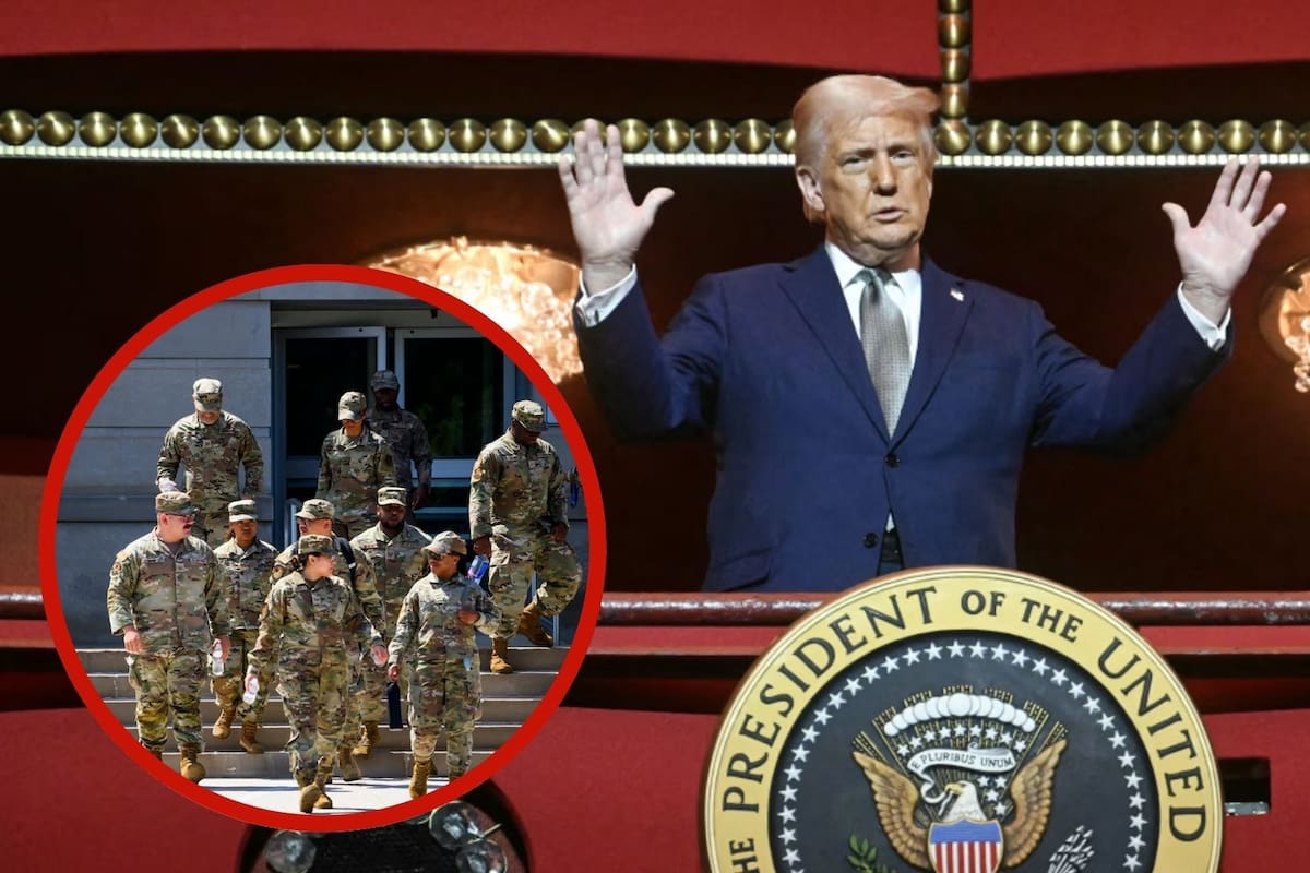 Trump rechaza acusaciones de “dictador” por su control de la policía en Washington D.C.