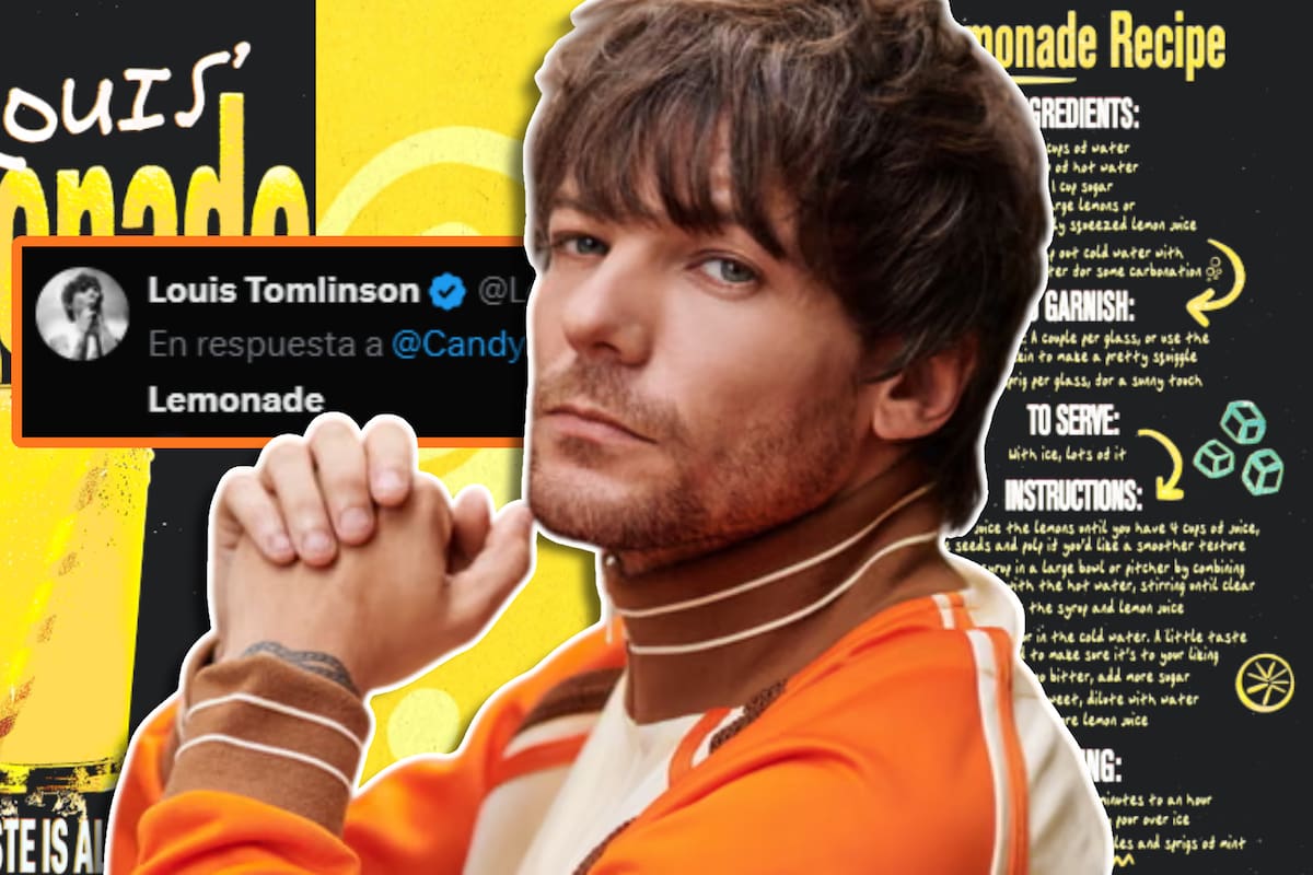 Louis Tomlinson comparte su receta de limonada; ¿es una pista sobre su próximo álbum?