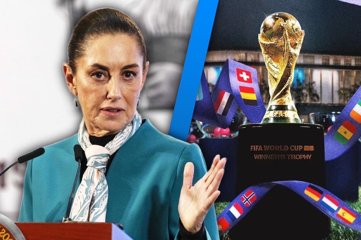 Claudia Sheinbaum asistirá al sorteo del Mundial pero no a la inauguración en México