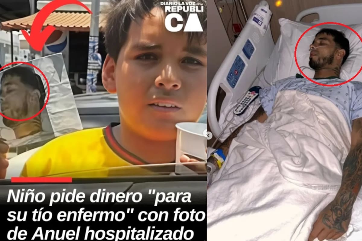 Niño pide apoyo en la calle y sorprende al mostrar la foto de su ‘tío’: era Anuel AA