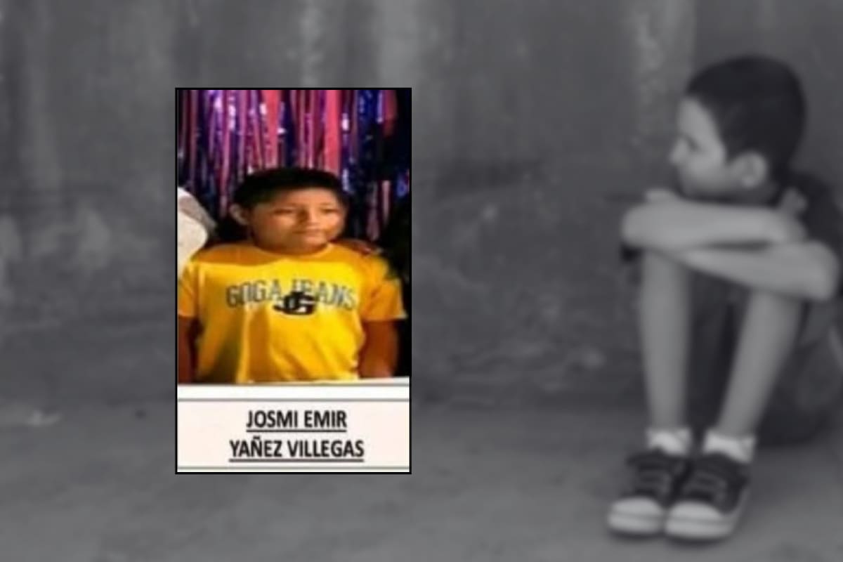 Encuentran a niño de 10 años semienterrado en el patio de su abuela
