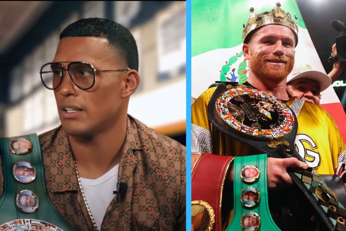 David Benavidez no deja en paz a ‘Canelo’ Álvarez y lo sigue provocando: “Está buscando peleas fáciles”