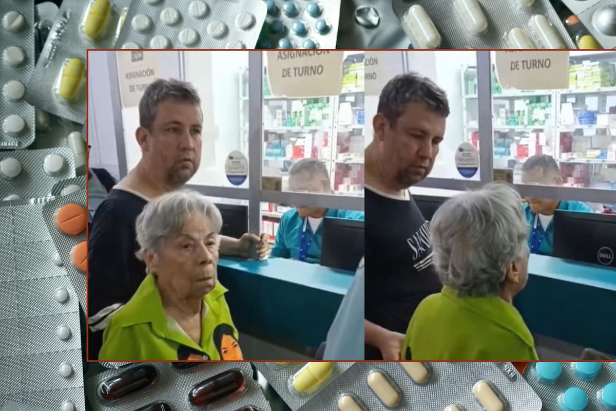 “Cómo es posible que nos dejen morir, asesinos”, abuelita protesta a gritos por falta de medicamentos