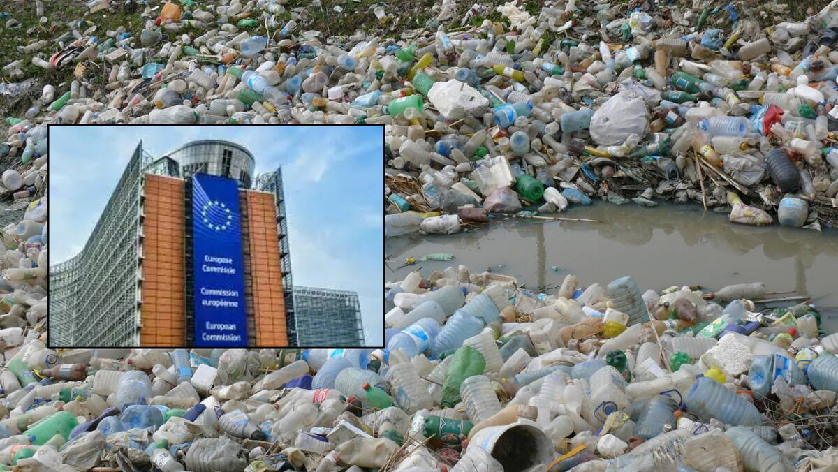 La Comisión Europea "lamenta profundamente" la falta de acuerdo global sobre plásticos. Foto: EFE/Mimoza Dhima/Archivo / Contaminación de Plastico