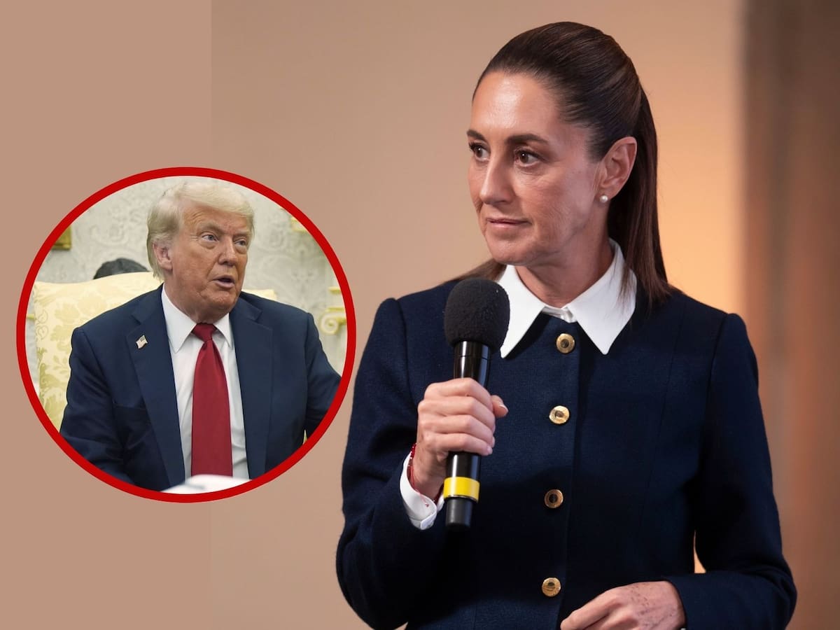 Pide Sheinbaum que EEUU incrementa operativos para incautar armas ilegales. | Crédito: Presidencia/AP