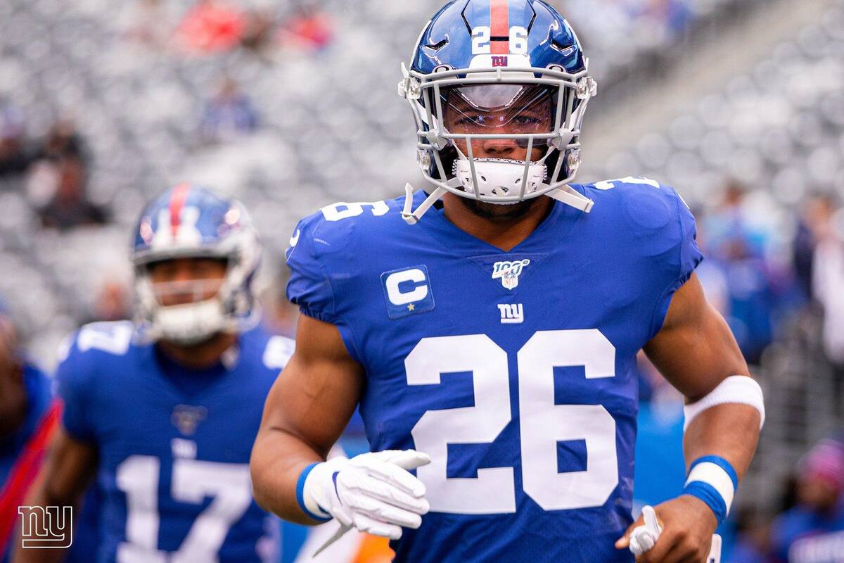 Gigantes pierde a su corredor estrella Saquon Barkley