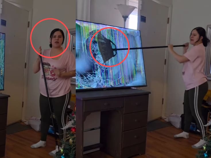 “Rompió la televisión con la escoba delante de él.”: mujer llega a su límite porque su marido juega videojuegos todo el día y no ayuda con las labores del hogar