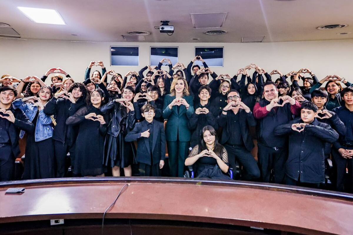Impulsa gobernadora Marina del Pilar a estudiantes mexicalenses rumbo a festival musical en Londres