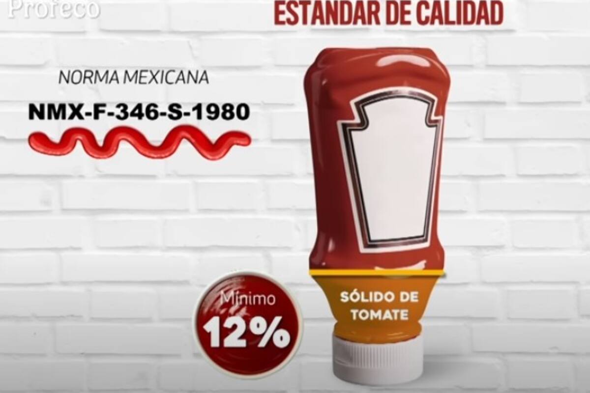 ¡OJO! La salsa cátsup no es lo que parece, según revela PROFECO