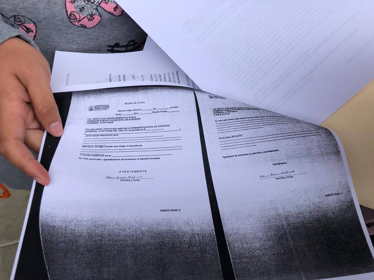 Mónica Martínez del colectivo Armadillo Tijuana de búsqueda de personas