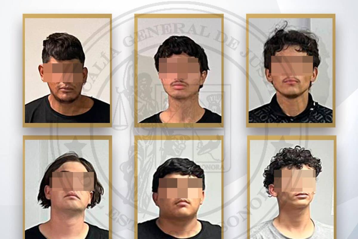Fiscalía de Sonora imputa a seis por violencia; cuatro enfrentan cargos de homicidio
