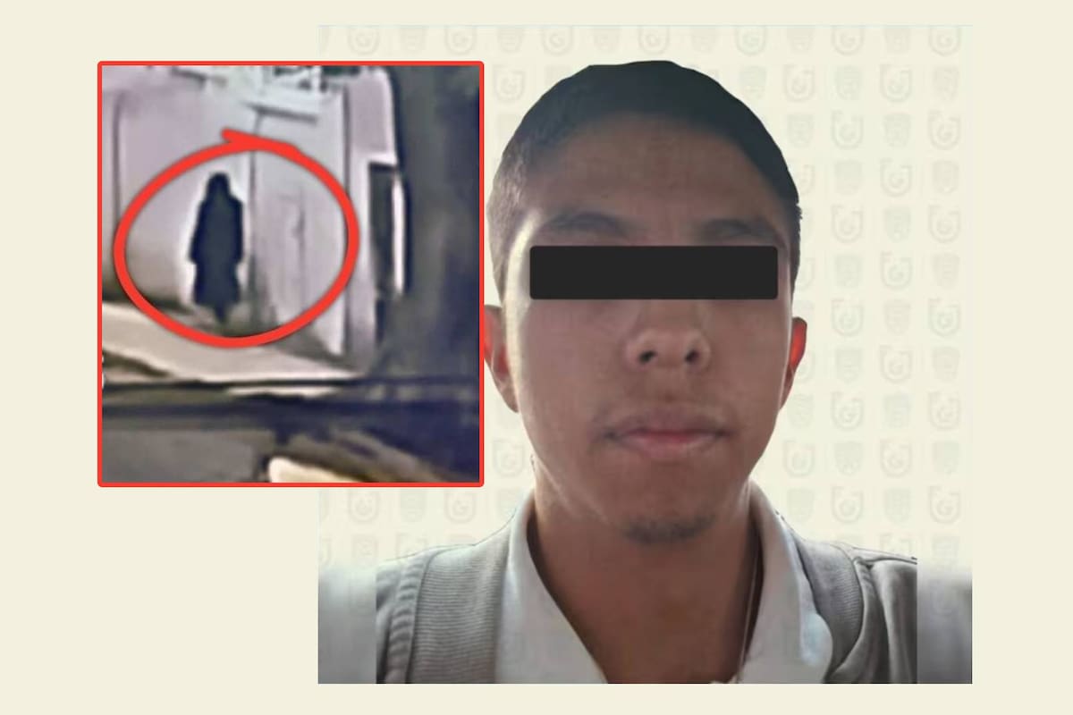 Luis Kevin fue captado en túnica negra antes de atacar mortalemente a Amanda Castro; lo detienen por feminicidio