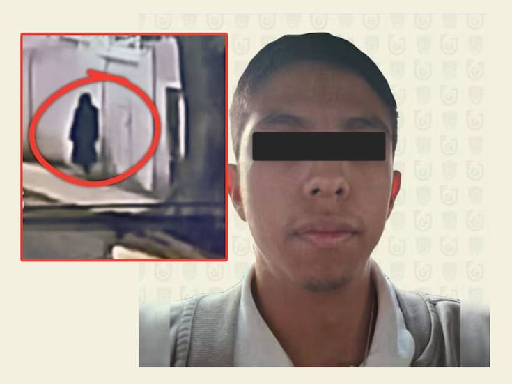 Luis Kevin fue captado en túnica negra antes de atacar mortalemente a Amanda Castro; lo detienen por feminicidio