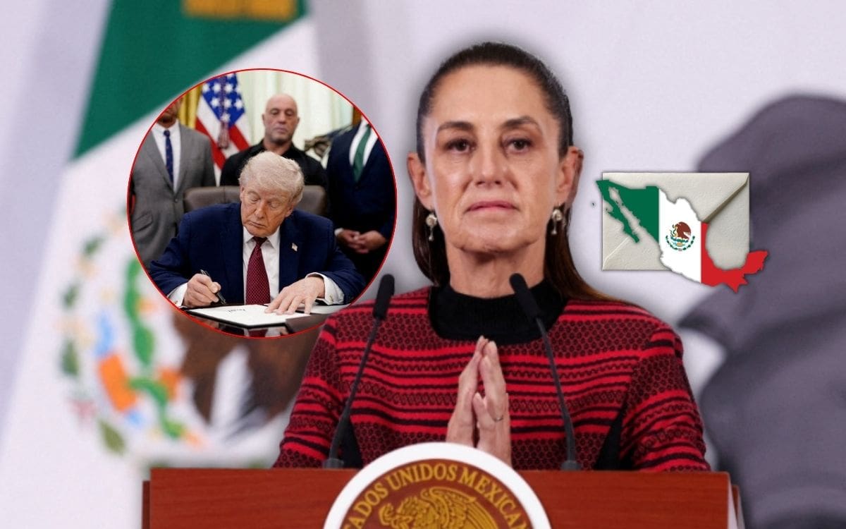Claudia Sheinbaum enviará carta a todos los estados para exigir que cualquier acuerdo con agencias extranjeras pase primero por el Gobierno federal tras polémica por agentes de EEUU en Chihuahua. | Crédito: REUTERS/Canva