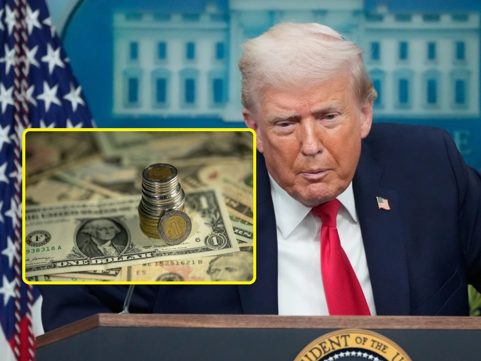 Dólar vs Peso mexicano: ¿En cuánto cotiza el tipo de cambio hoy? | Crédito: AP/Canva