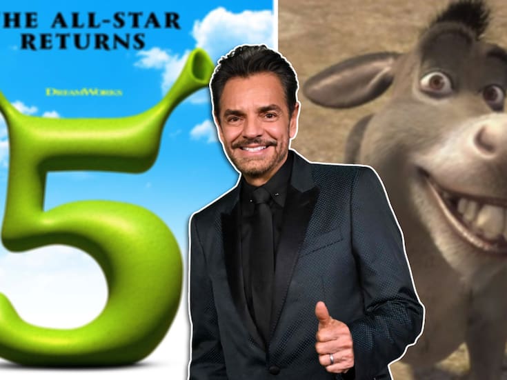 Eugenio Derbez confirma su regreso como Burro en “Shrek 5” tras acuerdo con la producción