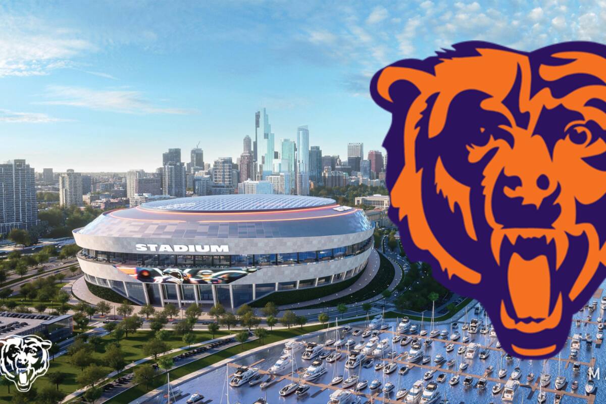 NFL: Osos de Chicago publican las primeras fotos y videos para el nuevo estadio en la Orilla del Lago de Chicago