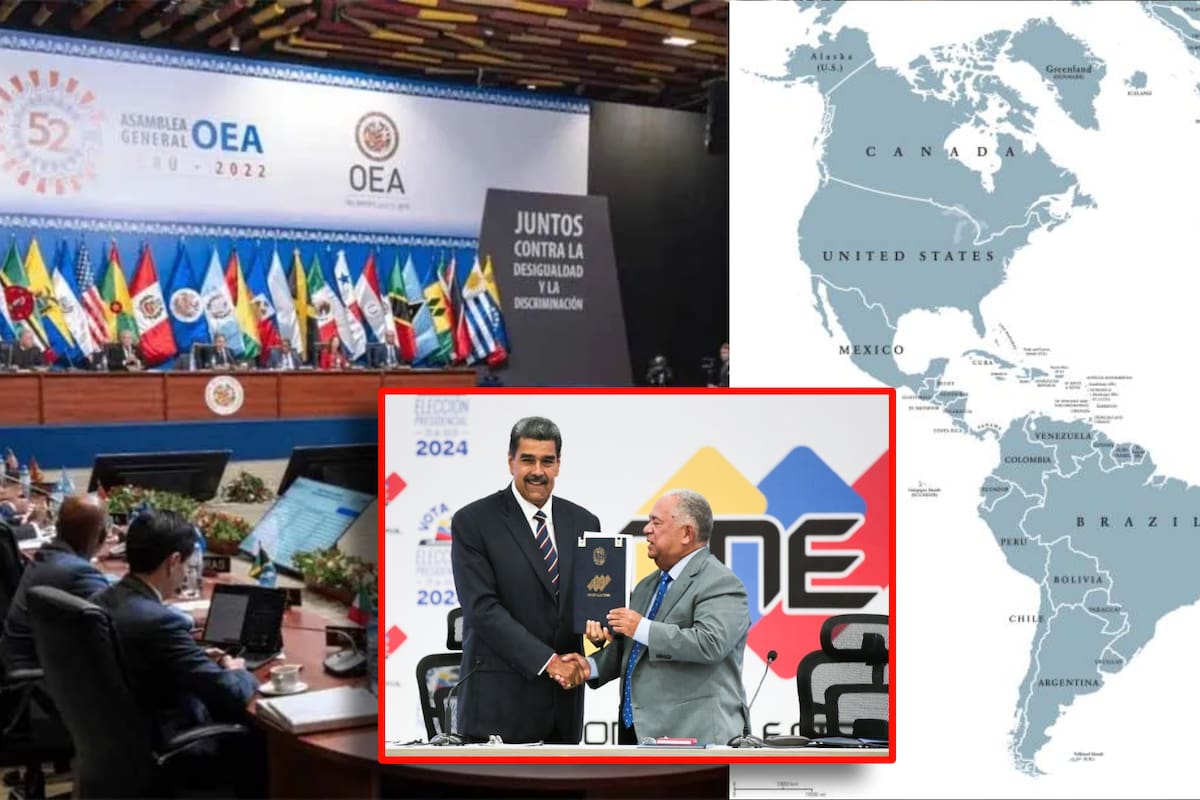 Así votaron los países de la OEA a la resolución que exigiría a Venezuela publicar todas las actas electorales, para corroborar la victoria de Nicolás Maduro