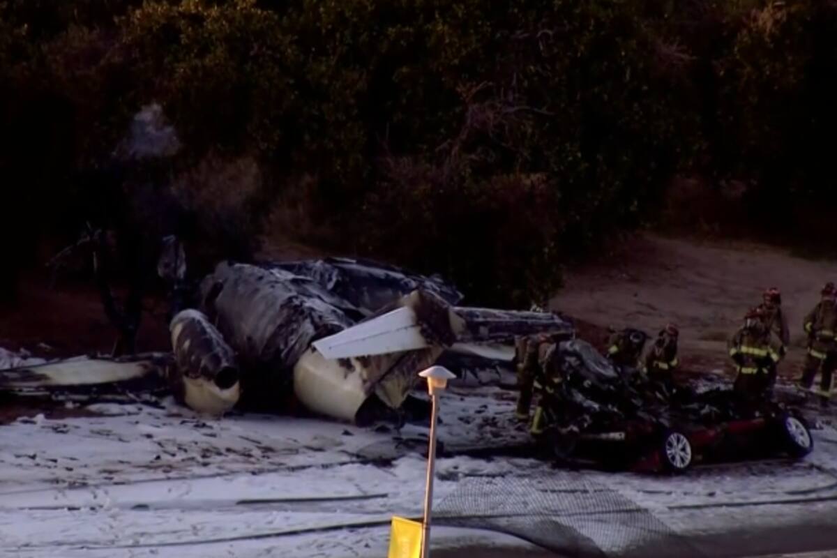 Avioneta se estrella contra camioneta en Arizona; fallecen 5 personas