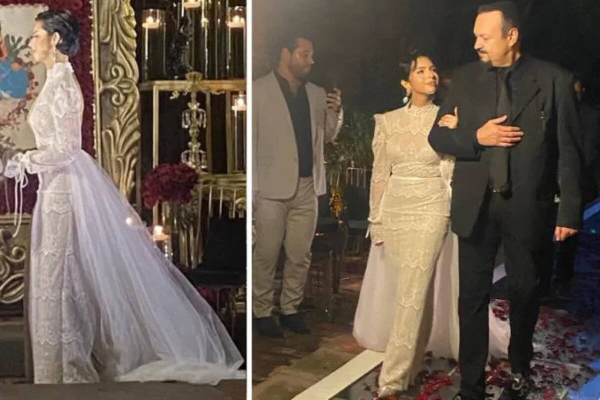 Pepe Aguilar reconoce que boda entre Ángela y Nodal fue muy rápida