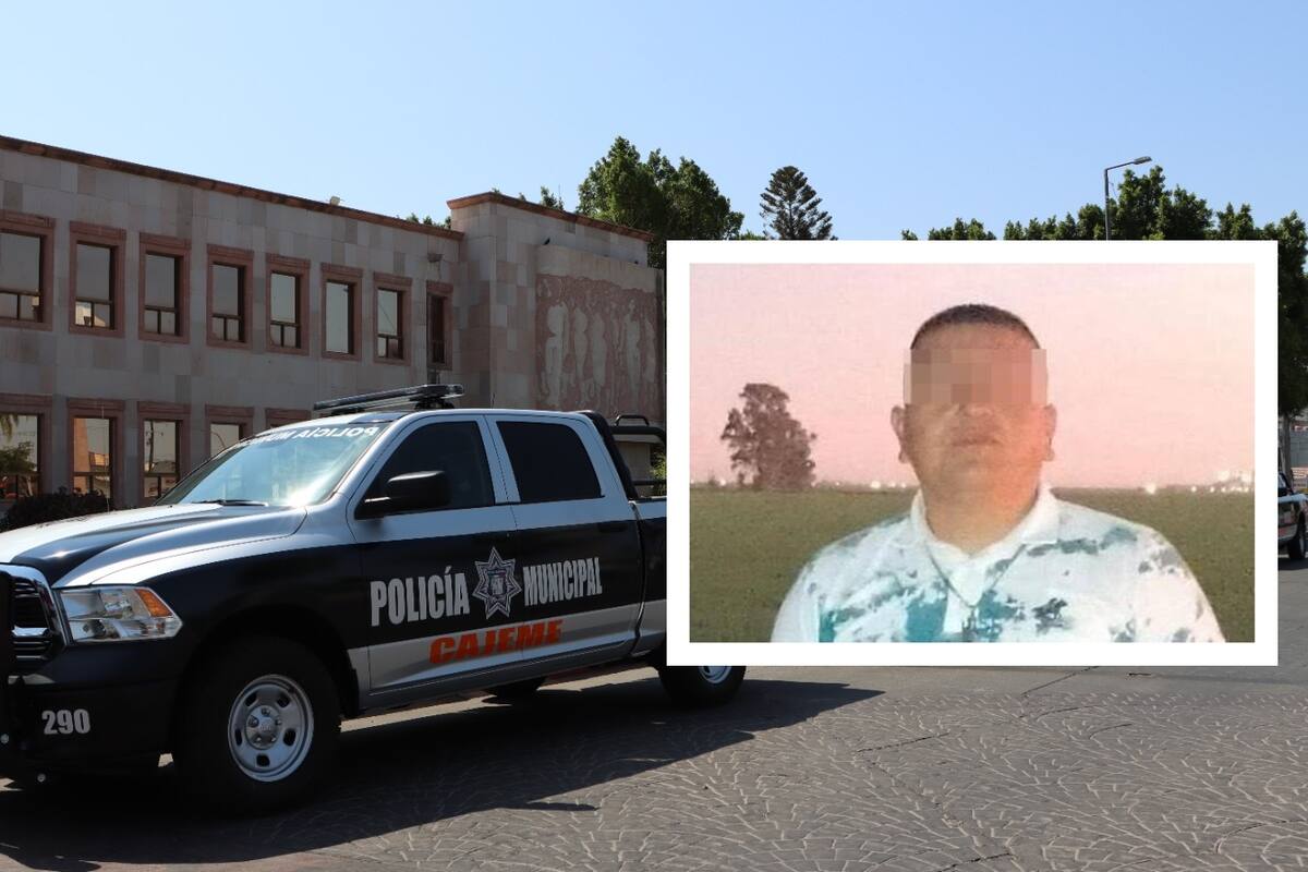 Dan de baja a policía de Cajeme detenido por violencia familiar