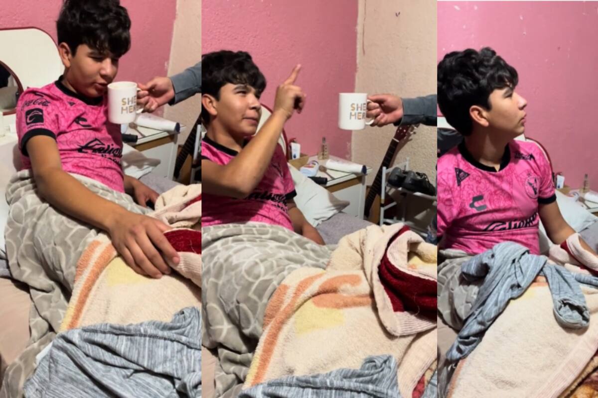 VIDEO: joven se vuelve viral por llegar borracho a su casa y decirle puras cosas sin sentido a su mamá