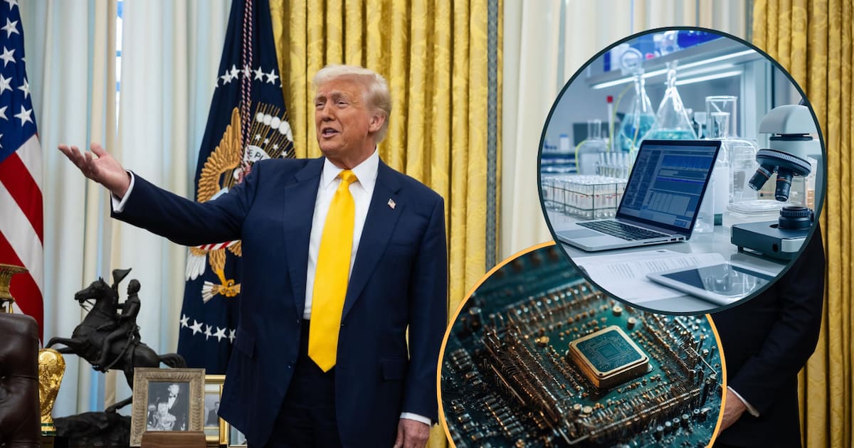 Trump restringe tecnología estadounidense a adversarios extranjeros con nueva orden ejecutiva