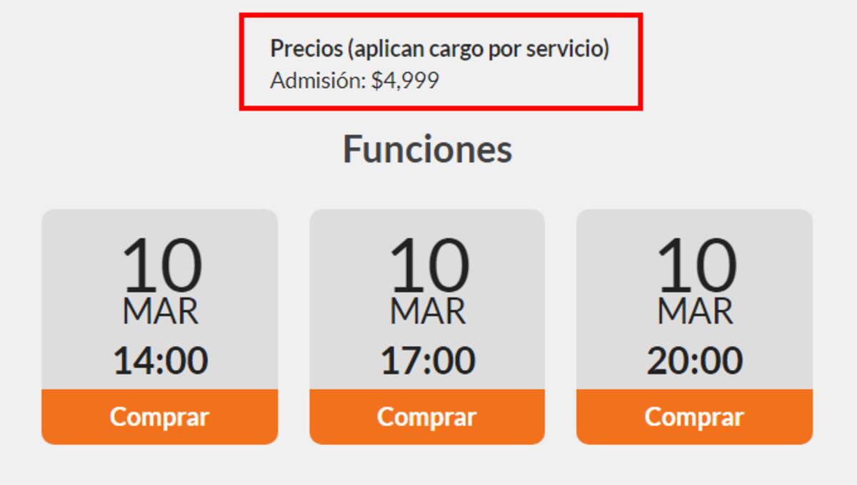 Costos del taller de Temach