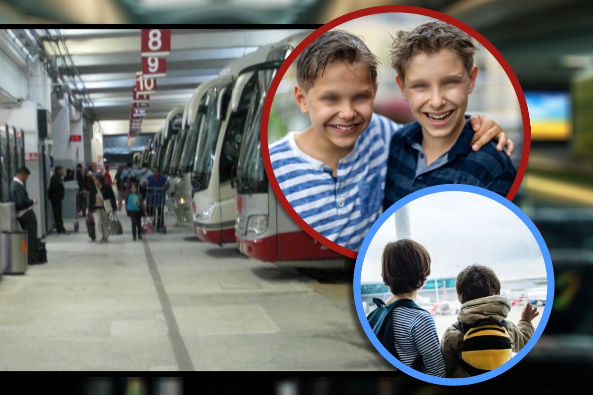 Dos niños de 10 años escaparon de casa para “conocer el mundo”; llevaban 14 mil pesos para comprar boleto a la CDMX