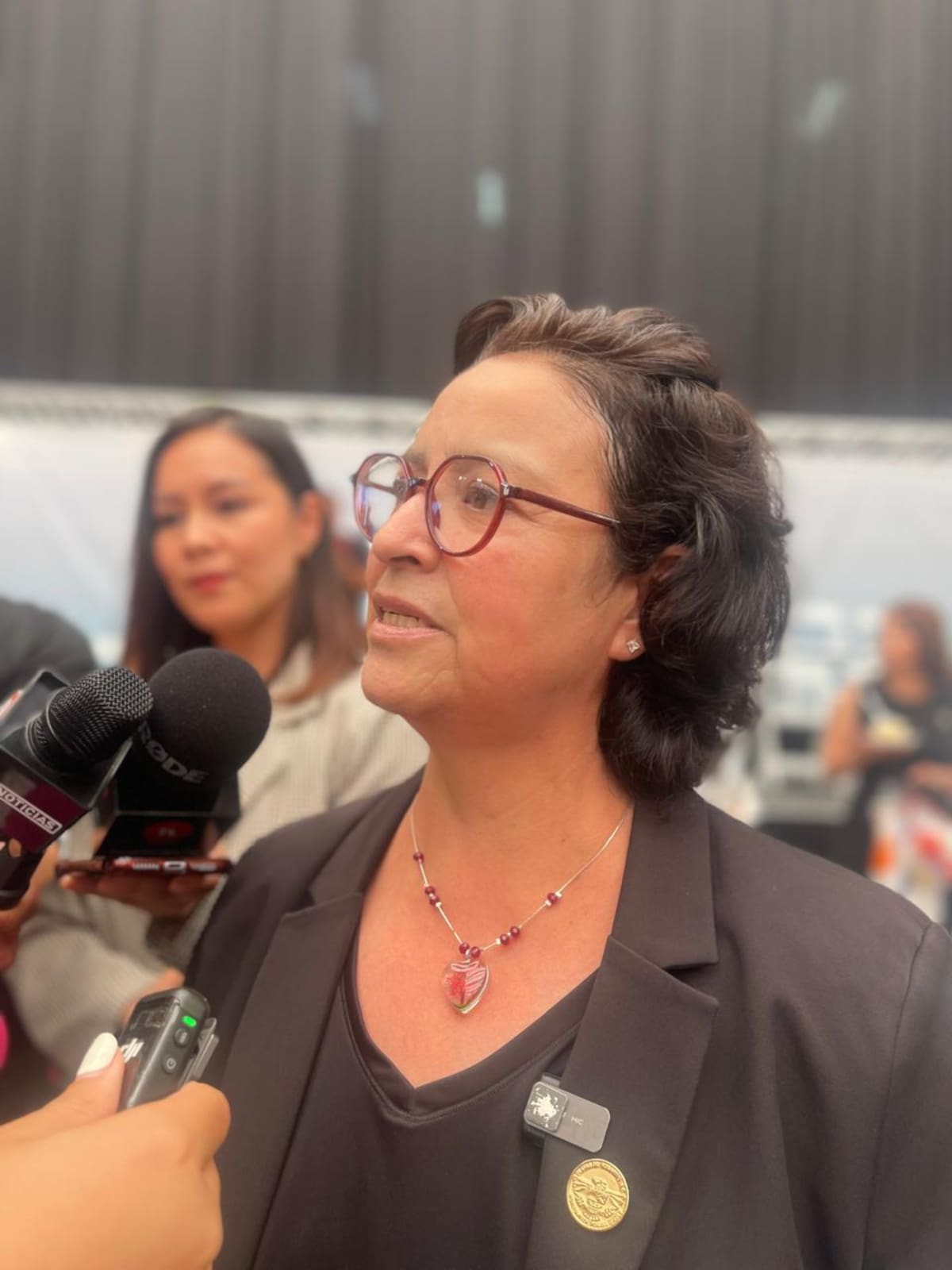 La alcaldesa de Rosarito, Rocío Adame Muñoz. | Foto: Carmen Gutiérrez