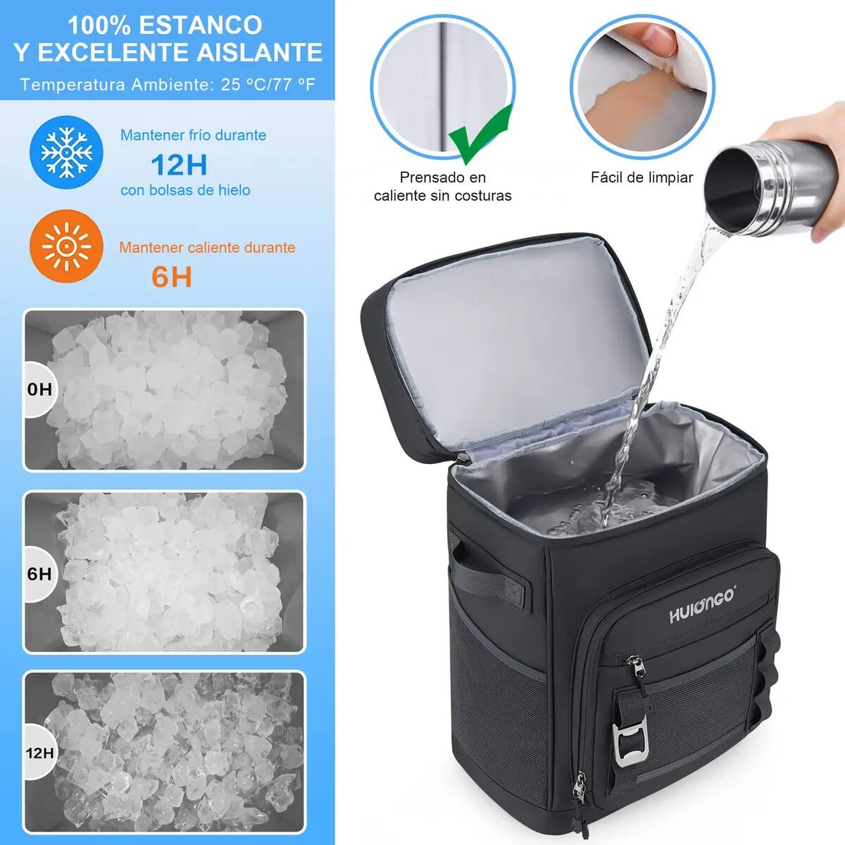 Mochila térmica de la marca YOUNGOA | Mercado Libre