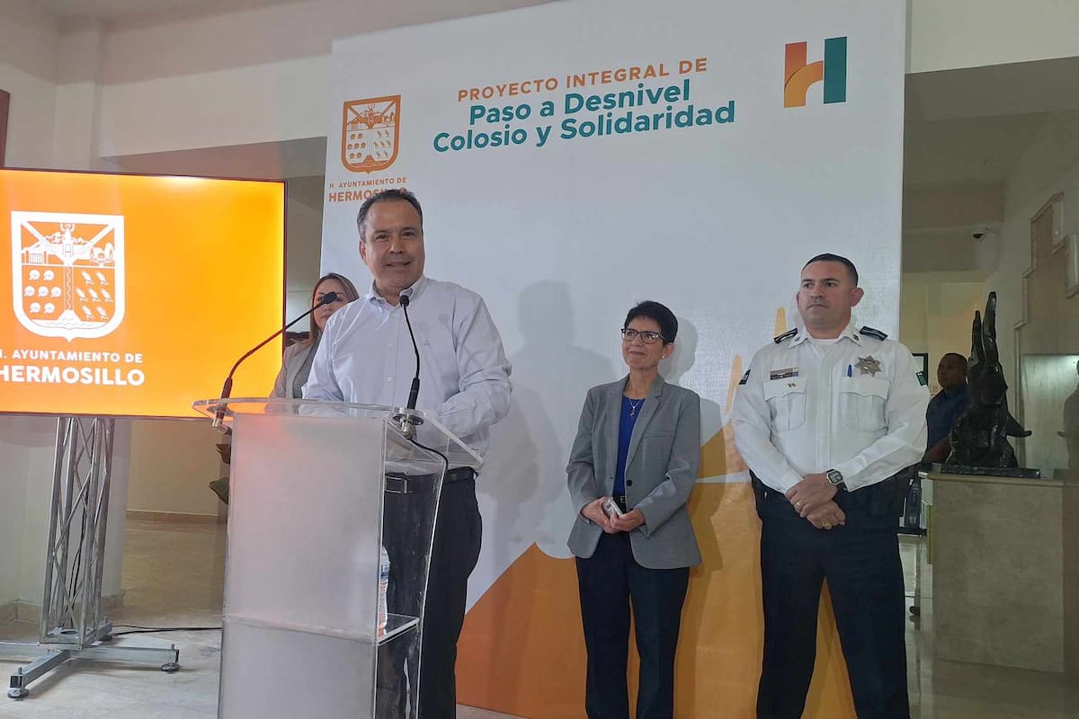 Inicia en enero construcción del paso a desnivel Colosio-Solidaridad en Hermosillo