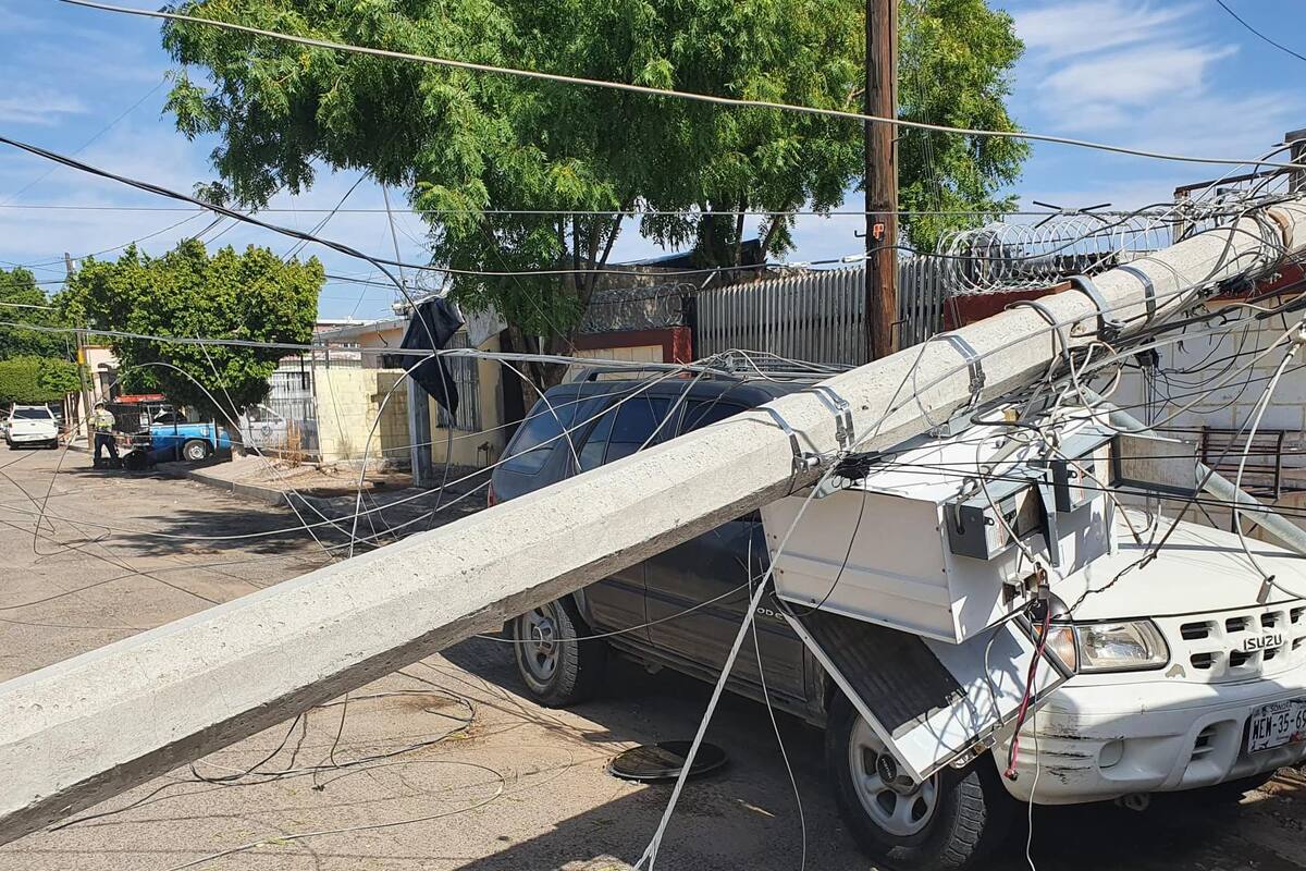 Conagua registra lluvia, granizo y vientos en al menos diez localidades de Sonora
