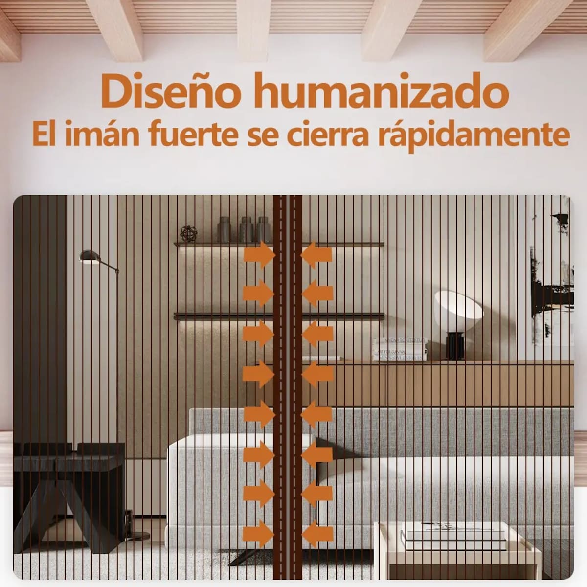 Malla Mosquitera Mosquiteras Para Puertas Cortina Magnetica | Mercado Libre