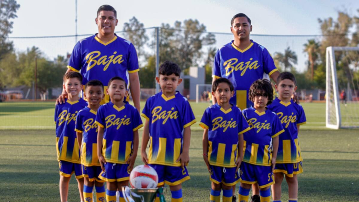 Niños de BC a sus 5 y 6 años ya son campeones nacionales en fútbol y todos quieren ser Cristiano Ronaldo