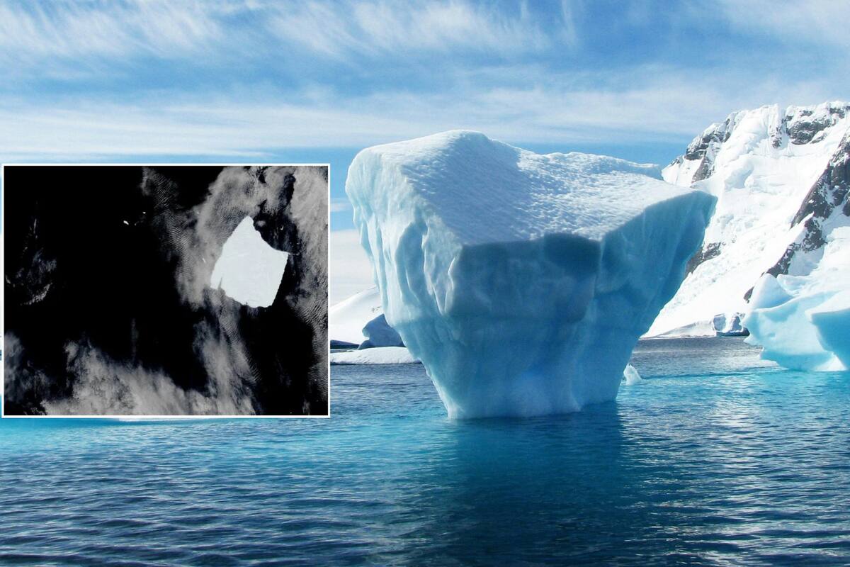 Fragmento de hielo, casi tan grande como París, se desprende del iceberg más grande del mundo