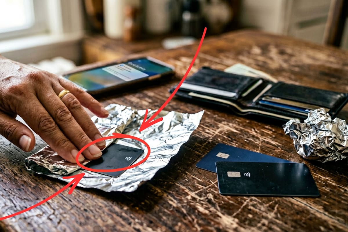 Expertos explican por qué envolver las tarjetas bancarias en papel aluminio puede reducir el riesgo de robo electrónico de datos, aunque advierten que las amenazas de fraude más frecuentes y peligrosas para el usuario mexicano son otras