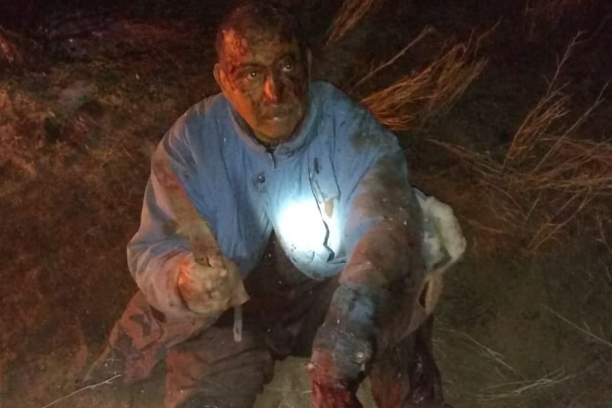 Vicente peleó con puma hasta matarlo para salvar a su perro