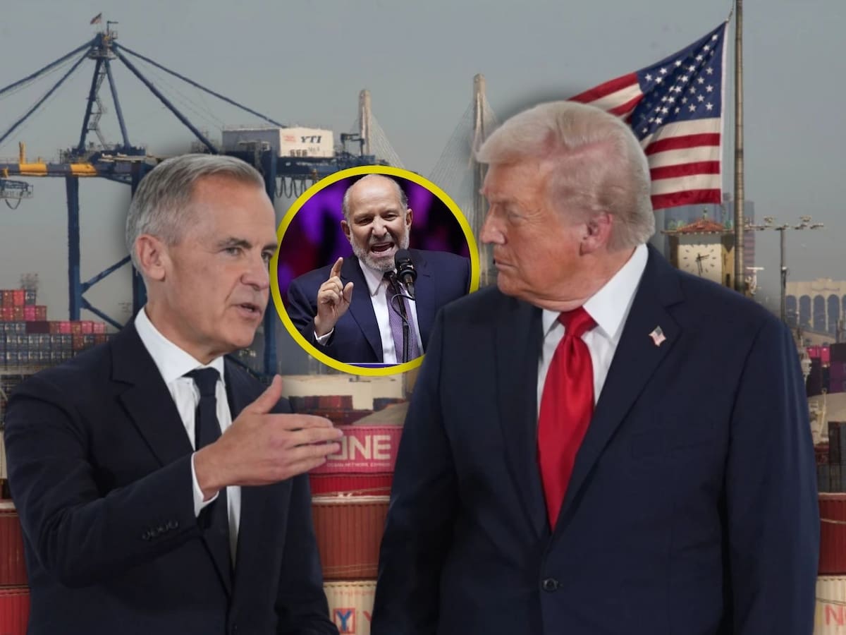 Semanas de tensión entre Canadá y Estados Unidos. | Crédito: AP/REUTERS