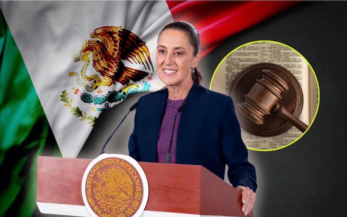 Sheinbaum anunció que México recuperó más de 5 millones de dólares del caso García Luna mientras la UIF prepara los detalles sobre el dinero de los Weinberg. | Crédito: Presidencia/Canva