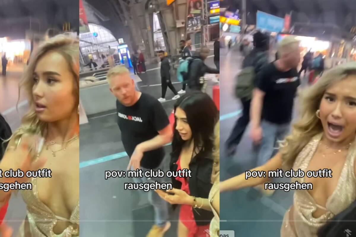 VIRAL | Mujer emplea curiosa técnica para ahuyentar a los hombres que se le acercan en la calle