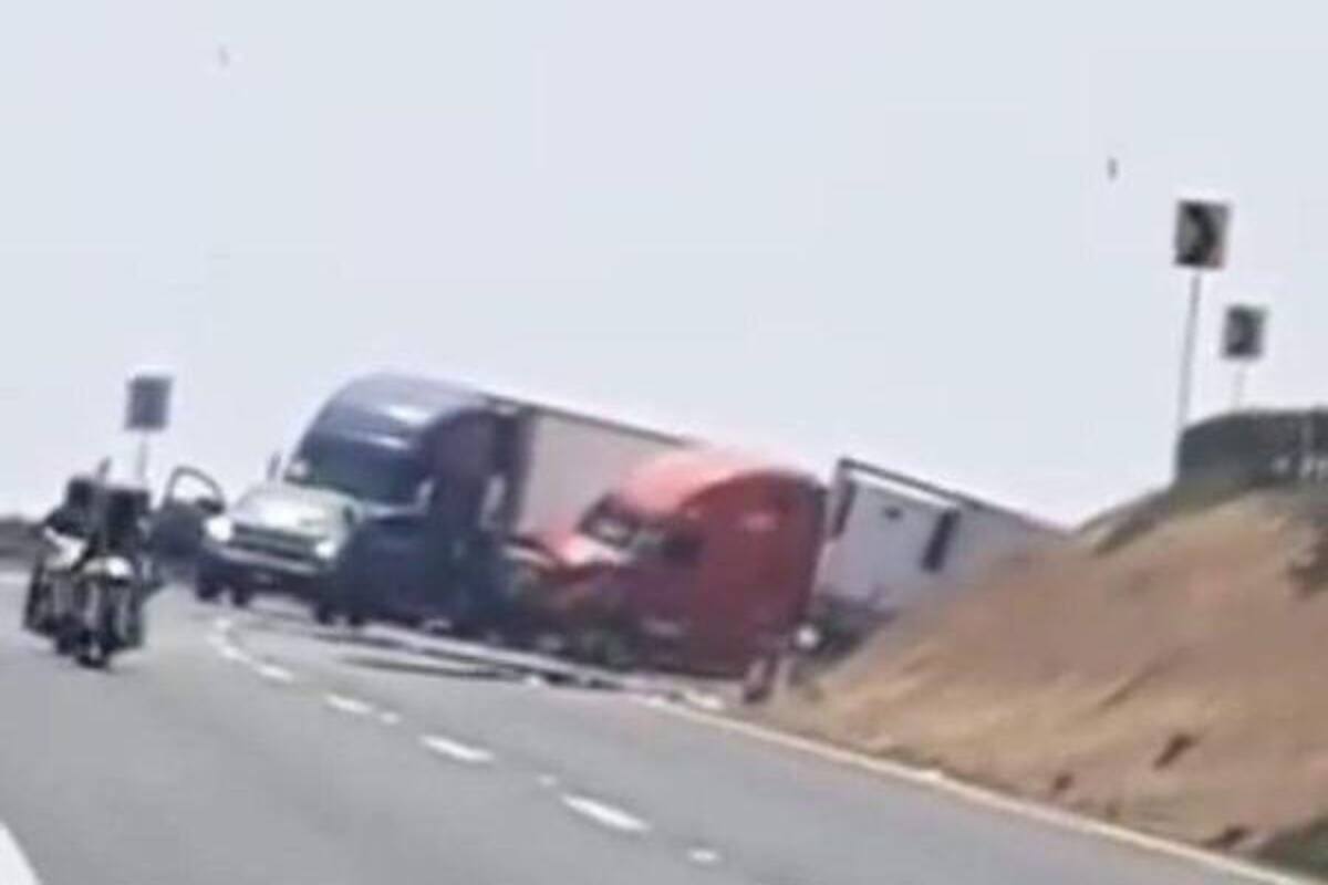 Choque en carretera escénica provoca tráfico severo
