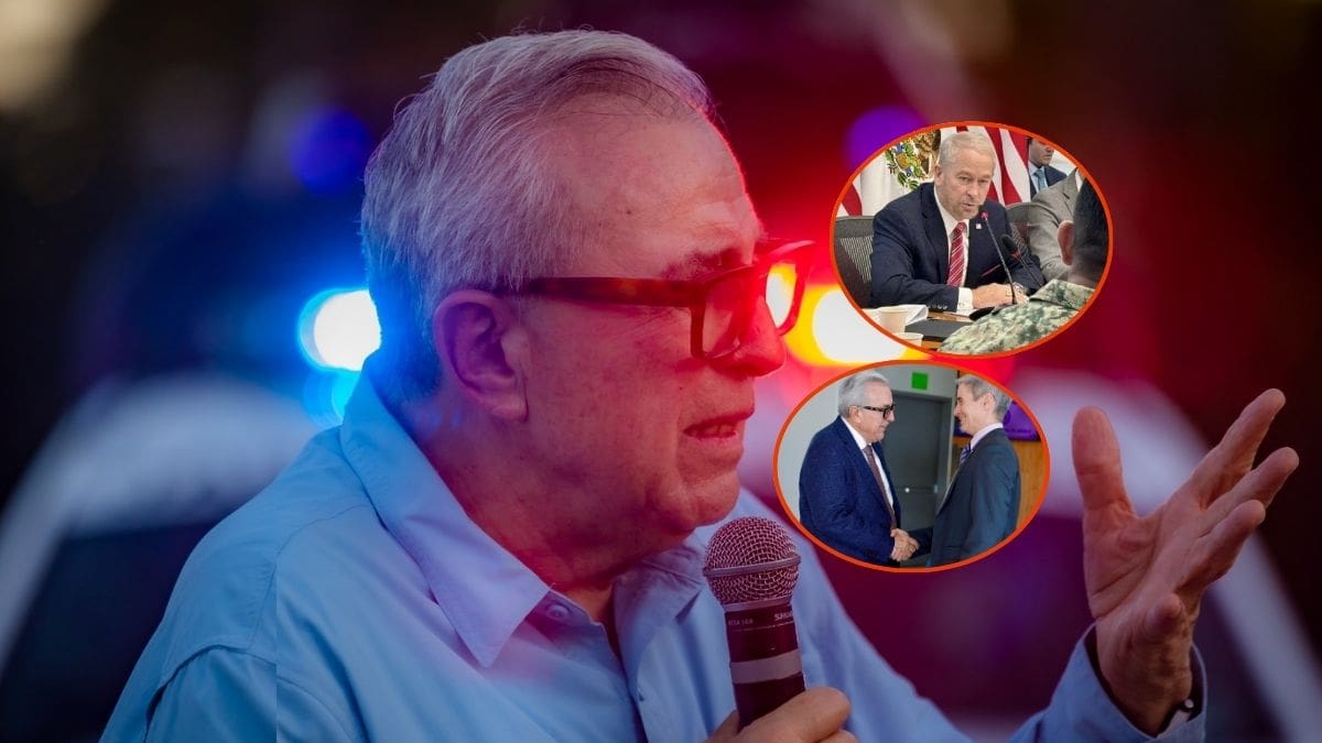 Rubén Rocha Moya se reunió con el embajador Ronald Johnson y el cónsul Drew Hoster semanas antes de ser acusado por presuntos nexos con ‘Los Chapitos’ mientras Estados Unidos ya endurecía su discurso anticorrupción en Sinaloa