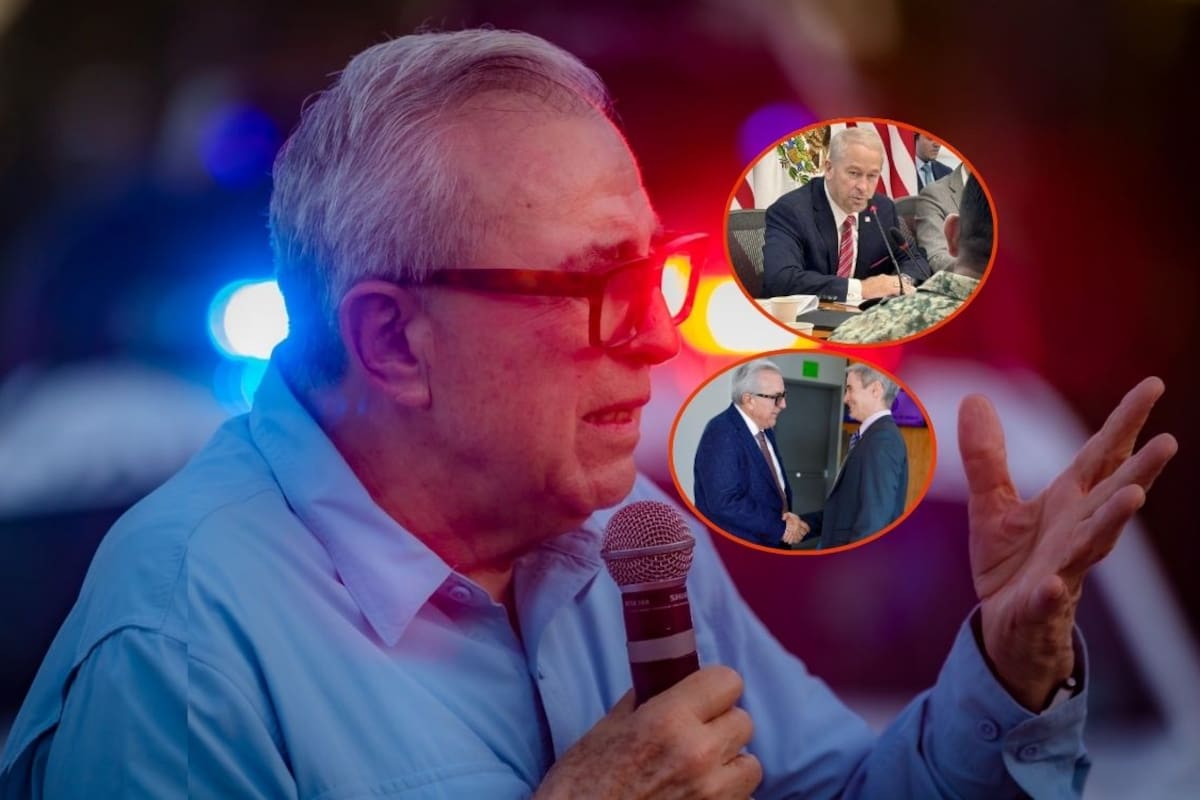 Rubén Rocha Moya se reunió con el embajador Ronald Johnson y el cónsul Drew Hoster semanas antes de ser acusado por presuntos nexos con ‘Los Chapitos’ mientras Estados Unidos ya endurecía su discurso anticorrupción en Sinaloa
