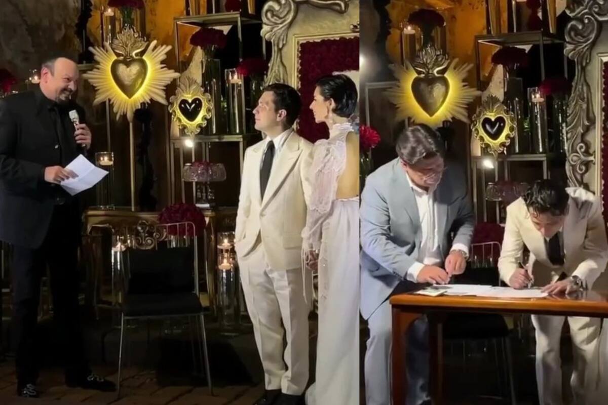 Pepe Aguilar habría obligado a Christian Nodal a firmar un acuerdo prenupcial para poder  casarse con Ángela Aguilar